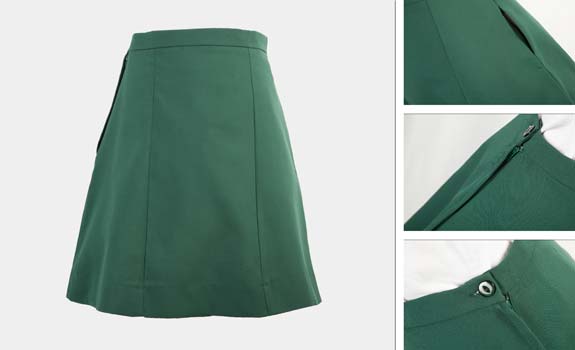 green-skirt